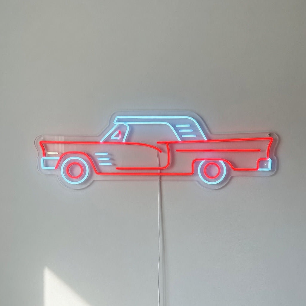 Retro Car LED Neon Sign - Shineneon