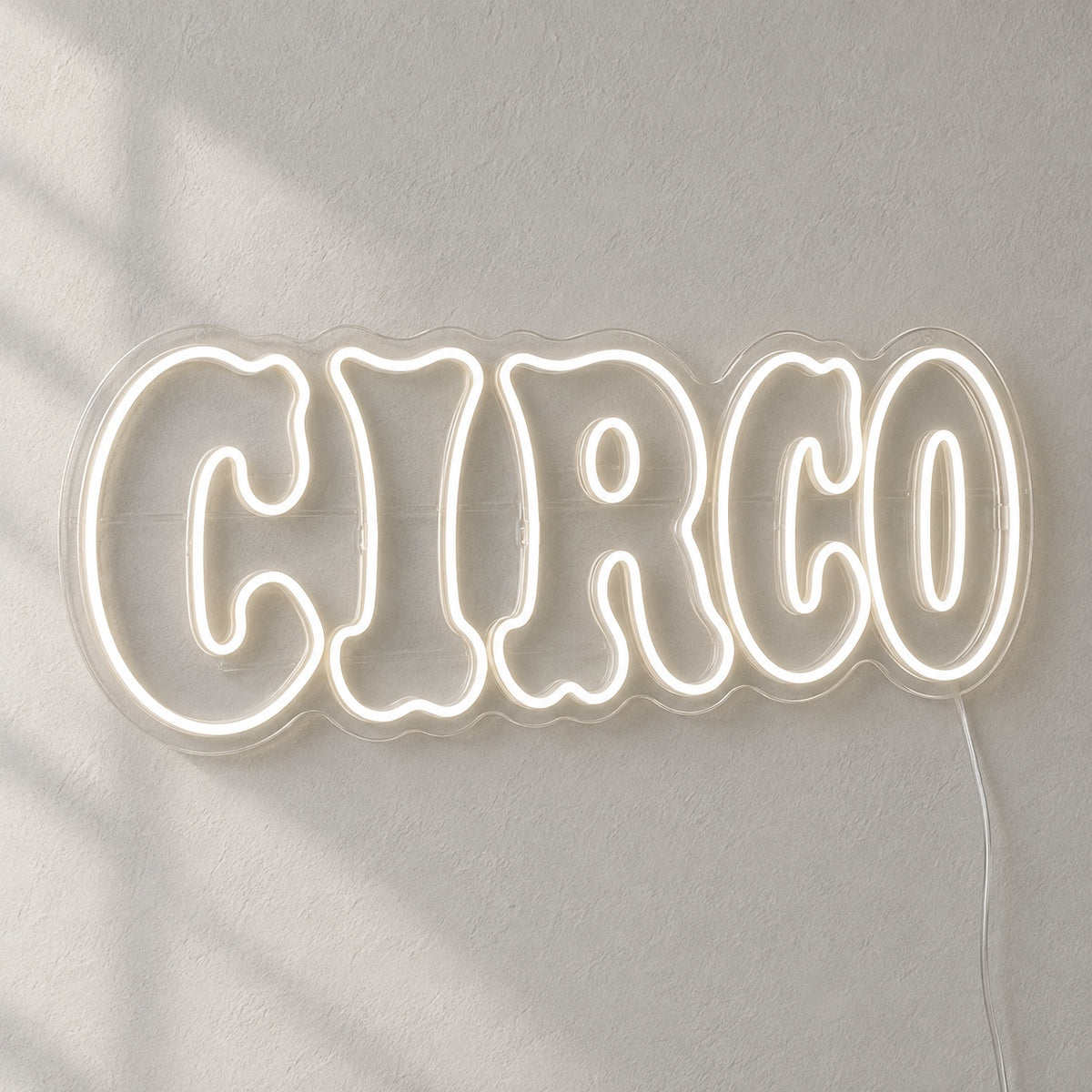 Circo Portuguese Circus LED Neon Sign, Dimmable Wall Light - Shineneon