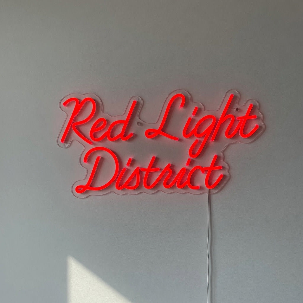 Red Light District LED Neon Sign - Shineneon
