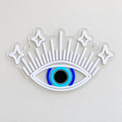 Evil Eye LED Neon Sign for Salon Light Up Business Decor - Shineneon
