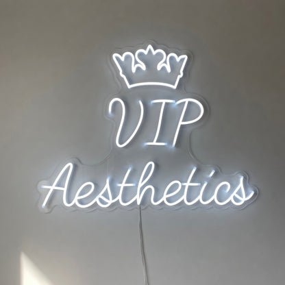 VIP Aesthetics LED Neon Sign for Salon Light Up Business Decor - Shineneon