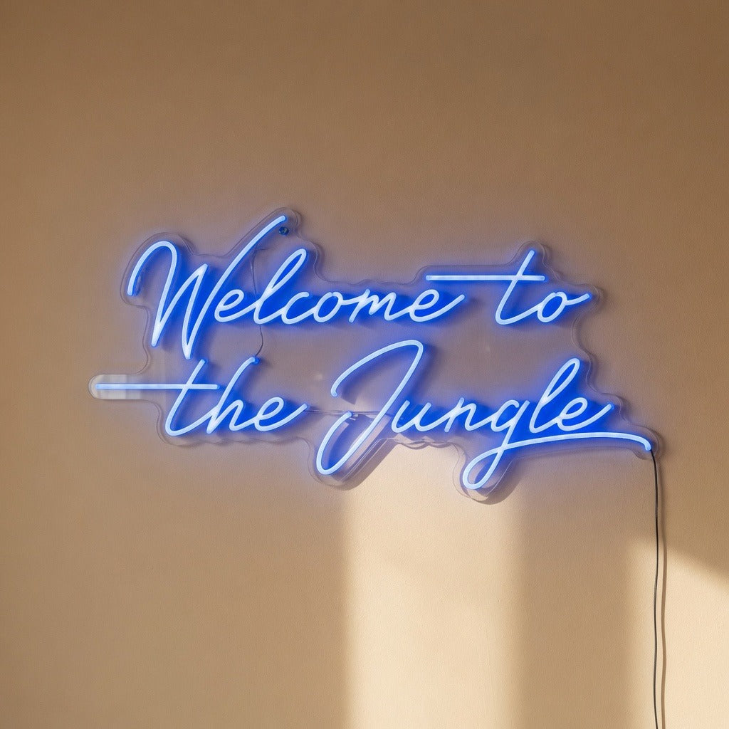 Welcome to the Jungle Neon Sign - Shineneon