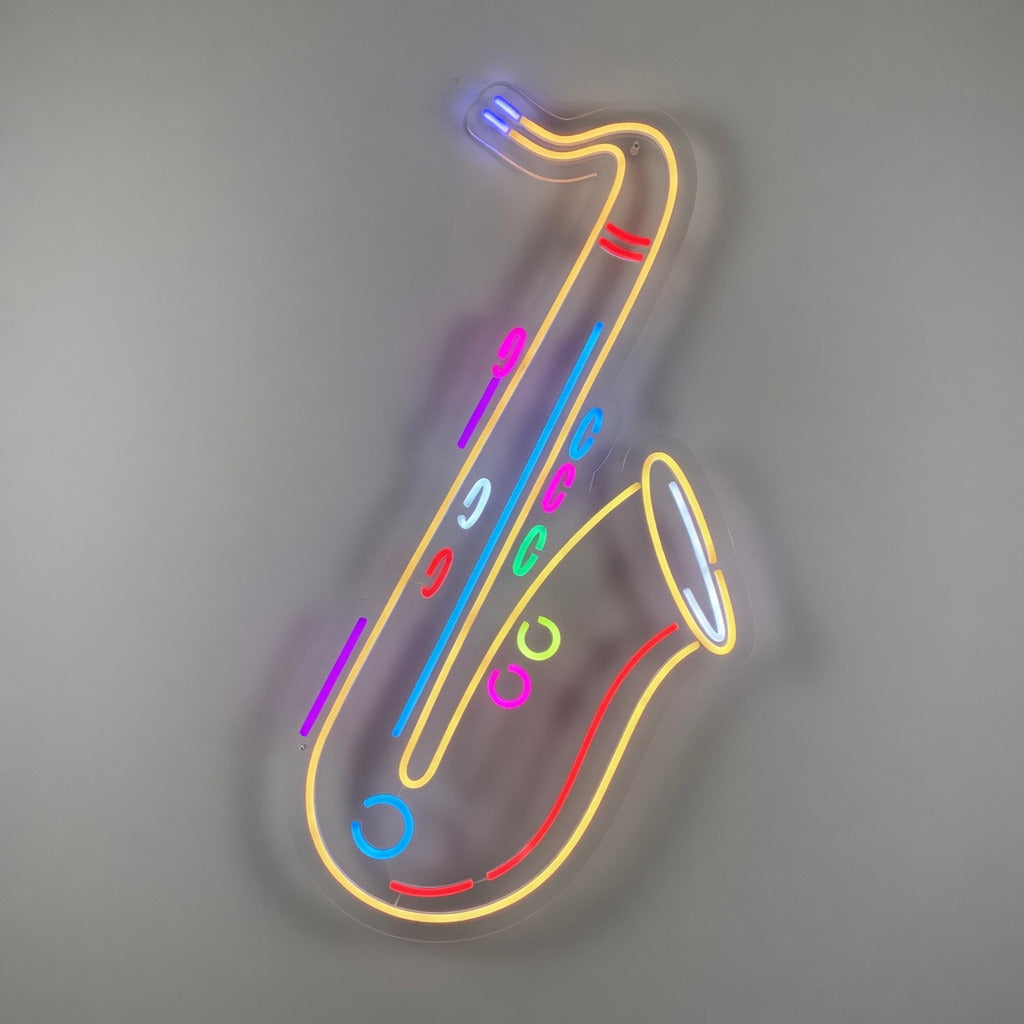Saxophone LED Neon Sign for Salon - Shineneon