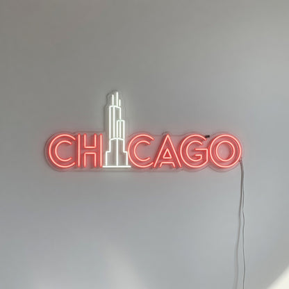 Chicago Neon Sign Wall Neon Signs - Shineneon