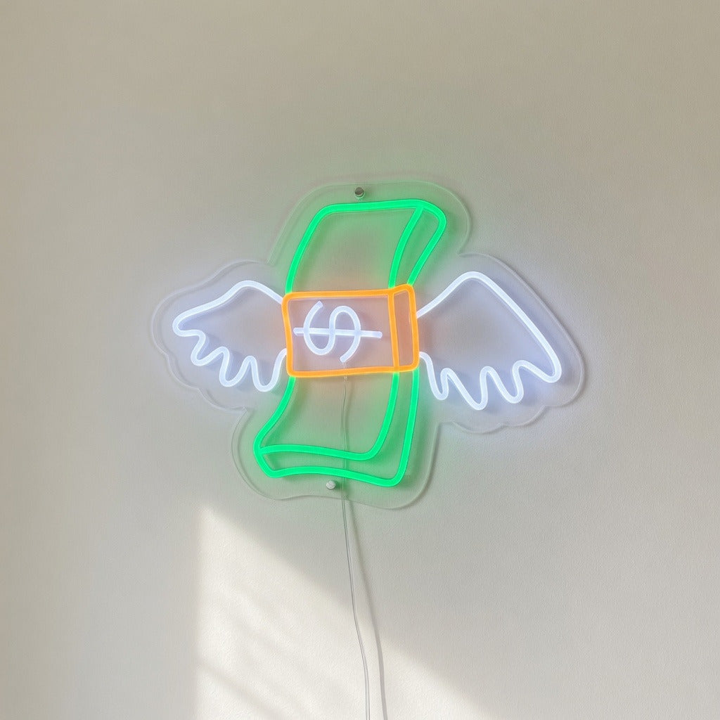 Lucky Dollar LED Neon Sign - Shineneon
