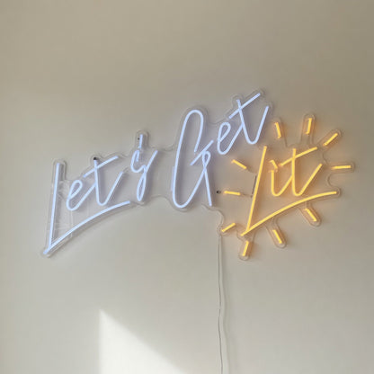 Let's Get Lit LED Neon Sign - Shineneon