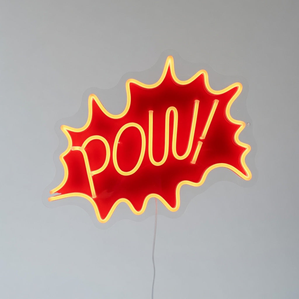 Pow LED Neon Sign Wall Neon Signs - Shineneon