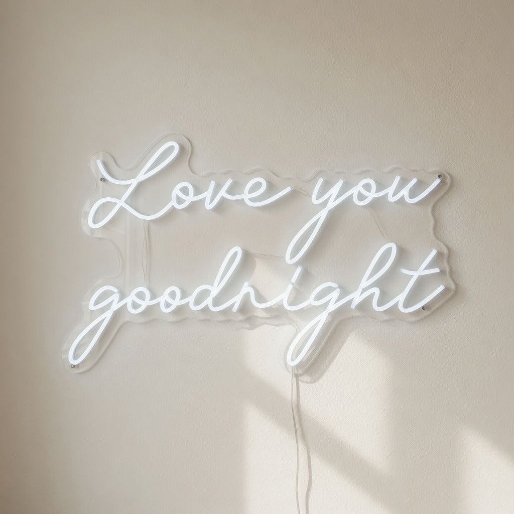 Love You Goodnight LED Neon Sign - Shineneon