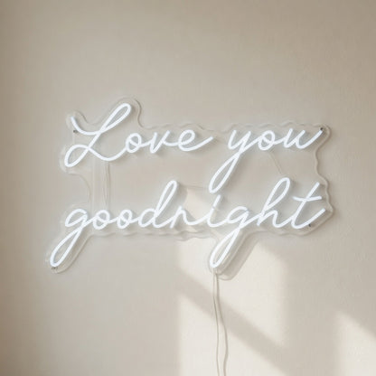 Love You Goodnight LED Neon Sign - Shineneon