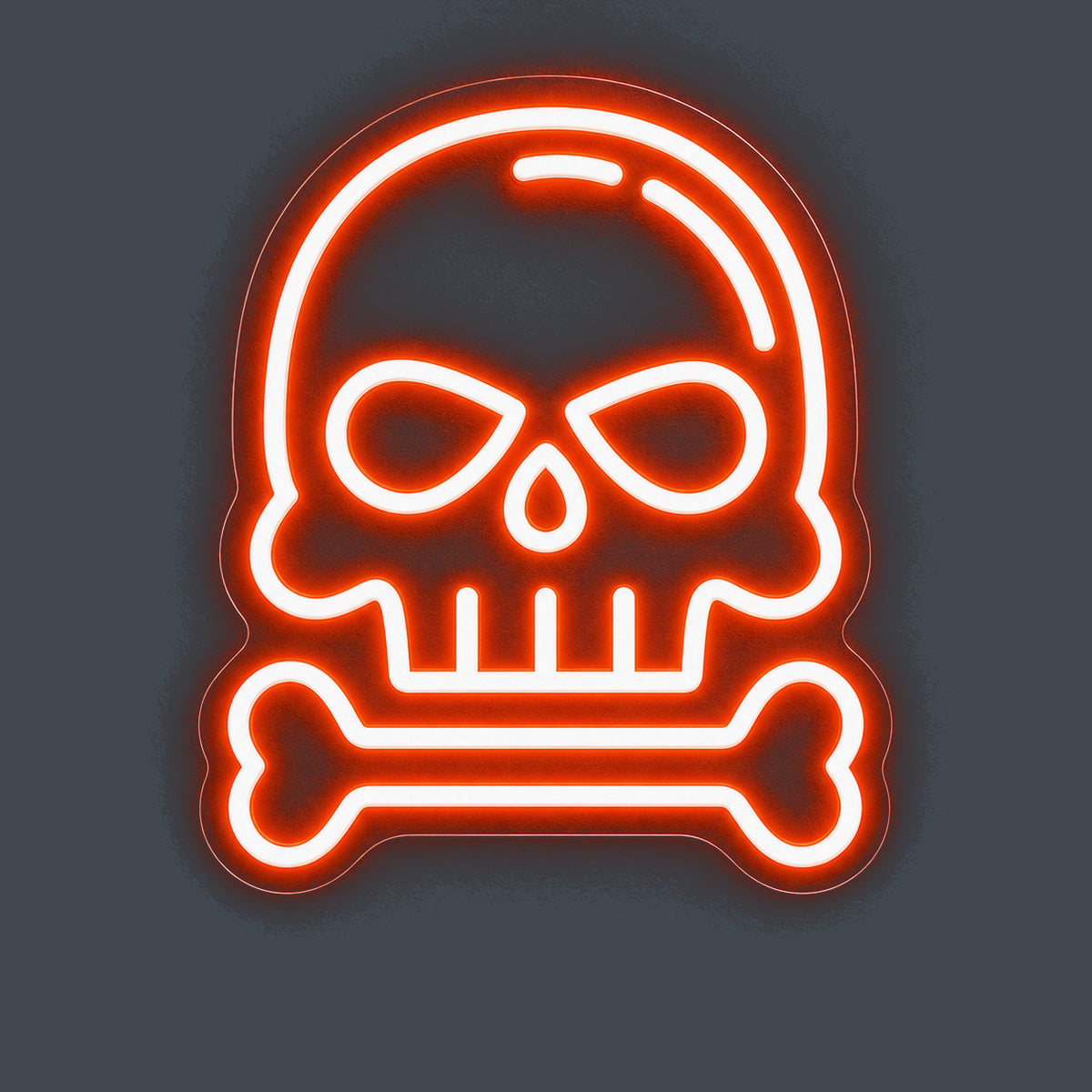 Skull Dangerous Goods LED Neon Sign - Shineneon