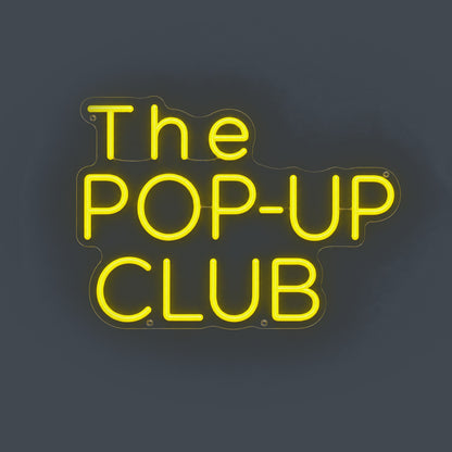 The Pop Up Club LED Neon Sign Wall Neon Signs - Shineneon