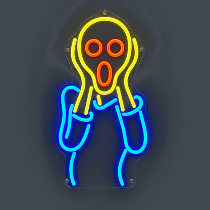 The Scream LED Neon Sign - Shineneon