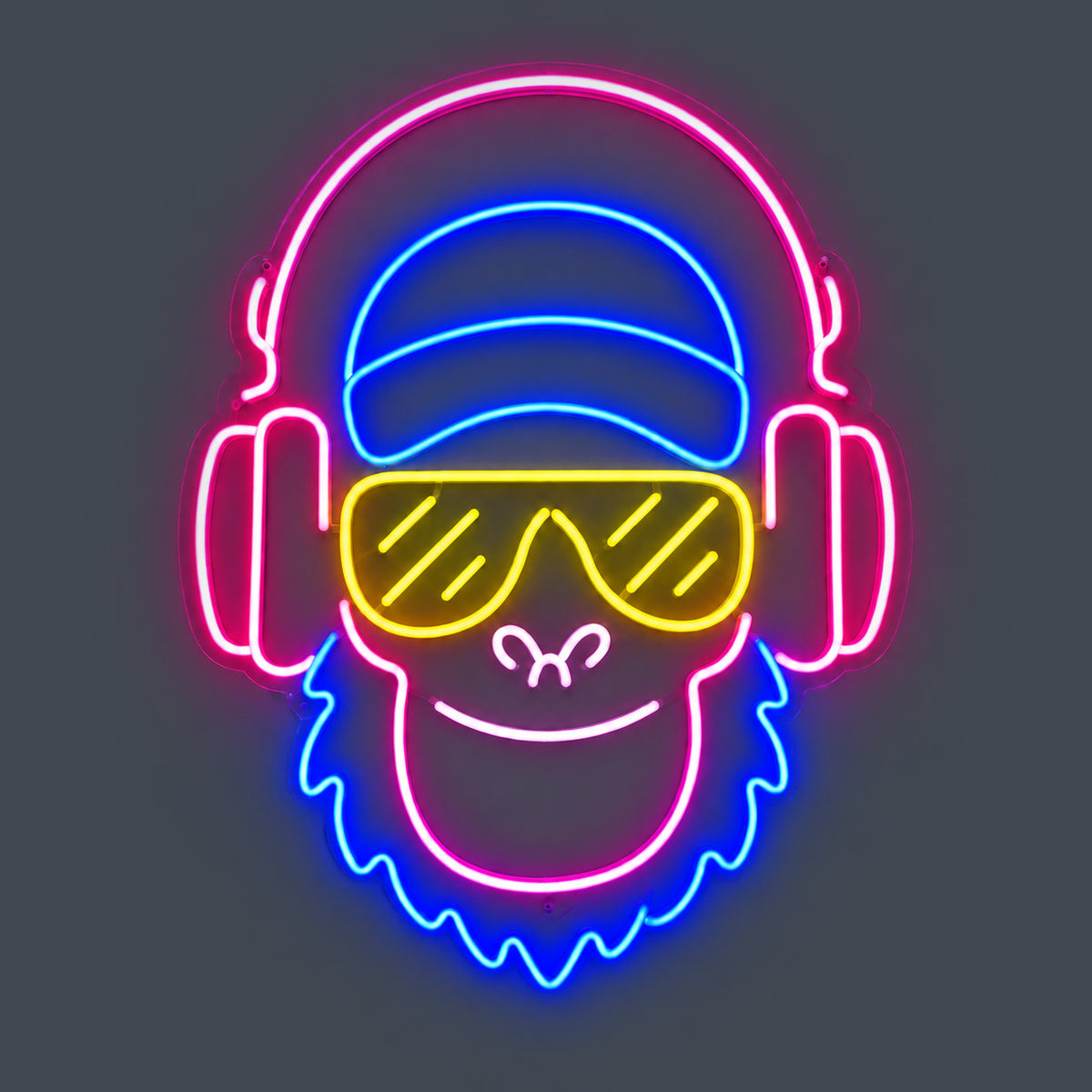 Music Monkey LED Neon Sign Wall Neon Signs - Shineneon