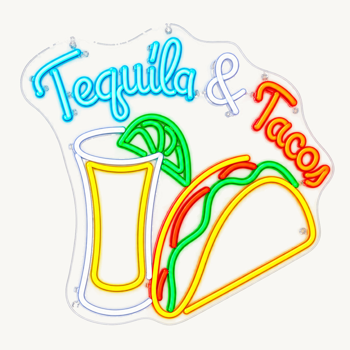 Tequila Tacos LED Neon Sign - Shineneon