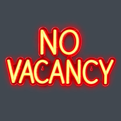 No Vacancy LED Neon Sign Wall Neon Signs - Shineneon