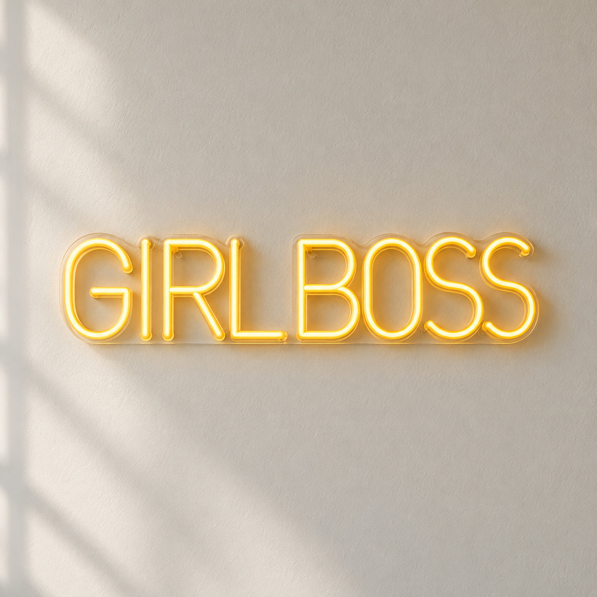 GIRLBOSS Neon Sign - Natural Light Product Image