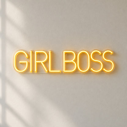 GIRLBOSS Neon Sign - Natural Light Product Image
