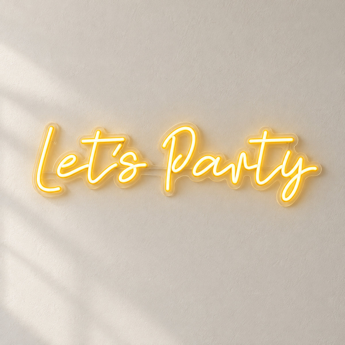 Let’s Party LED Neon Light - Natural Light Product Image