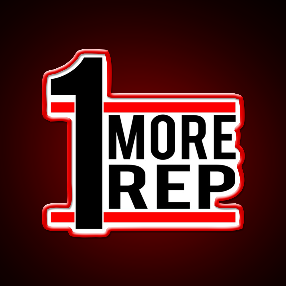 1 More Rep Gym Fitness Led Neon Sign Rgb Color