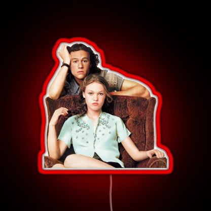 10 Things I Hate About You Rgb Led Neon Sign Pop Wall Art - Shineneon