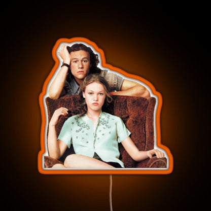 10 Things I Hate About You Rgb Led Neon Sign Pop Wall Art - Shineneon