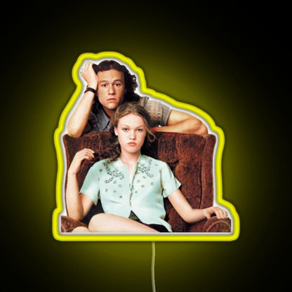 10 Things I Hate About You Rgb Led Neon Sign Pop Wall Art - Shineneon