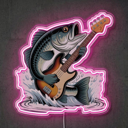 ShineNeon™ Marlin Strike Motion neon sign USB Power - LED neon sign view 6
