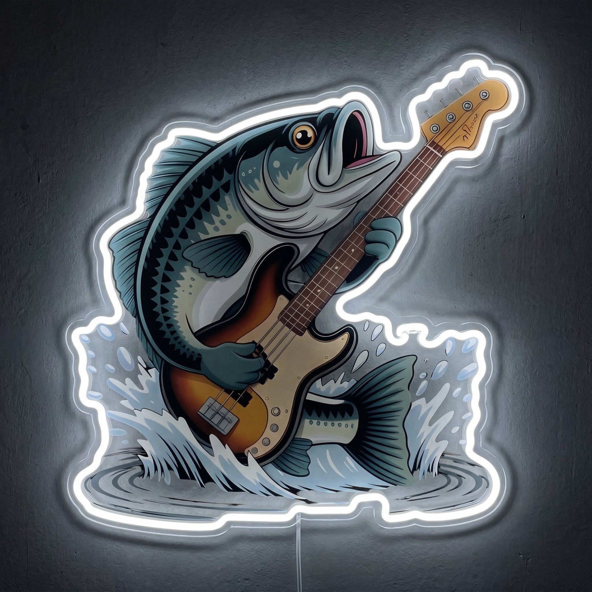 ShineNeon™ Marlin Strike Motion neon sign USB Power - LED neon sign view 8
