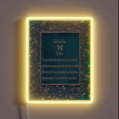 12 Step Seventh Step Prayer Rgb Led Neon Sign - Shineneon