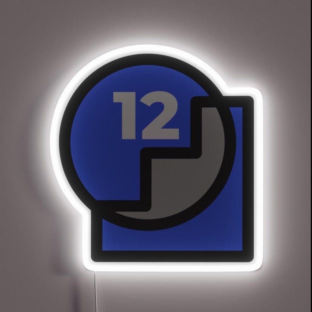 12 Steps Recovery Logo Rgb Led Neon Sign - Shineneon