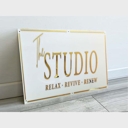 127 Acrylic Business Logo Sign - Shineneon