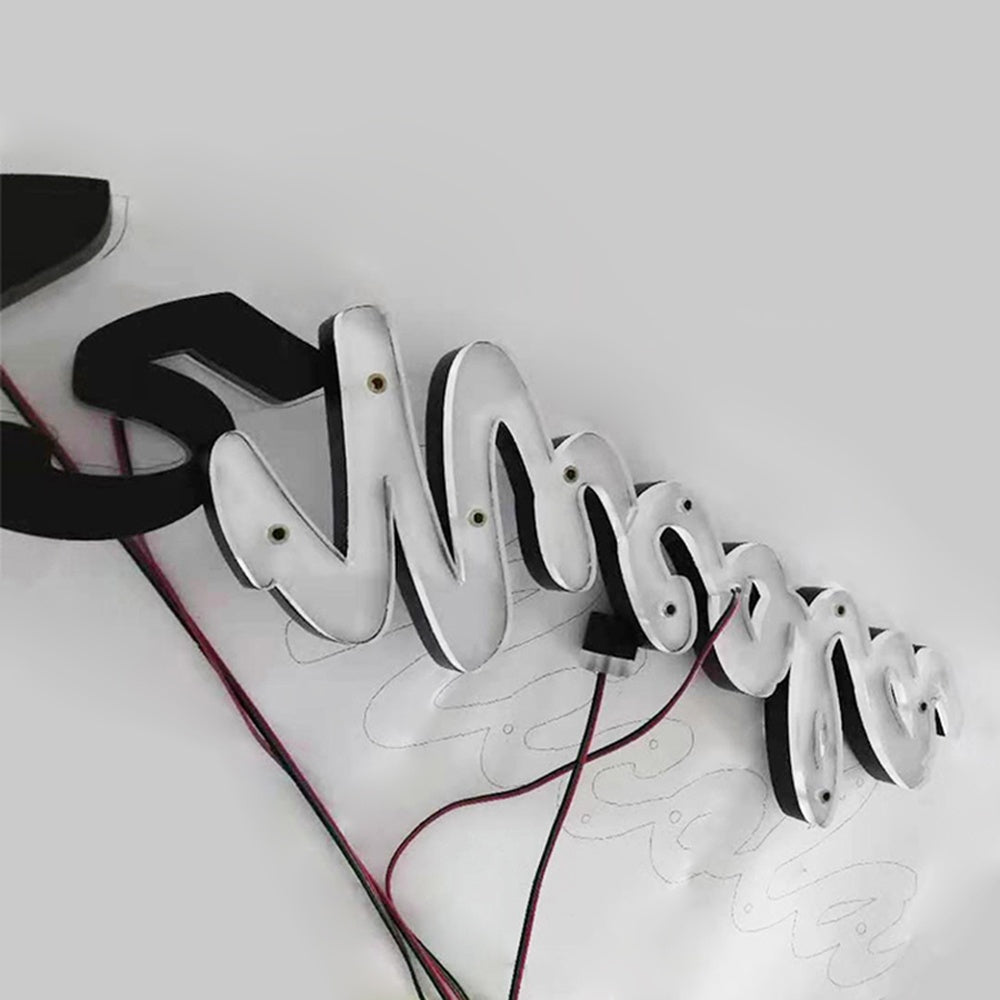 15 Nicala Count 3D Backlit Channel Letters Led Light Sign