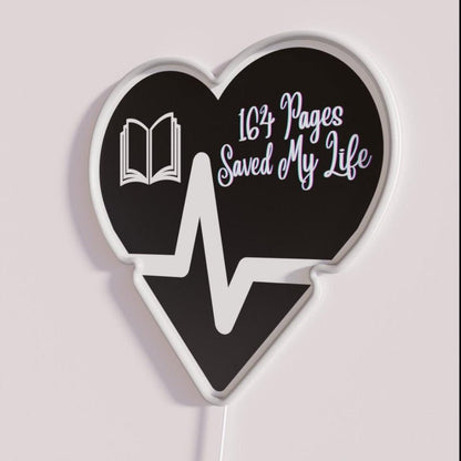 164 Pages Saved My Life Rgb Led Neon Sign - Shineneon