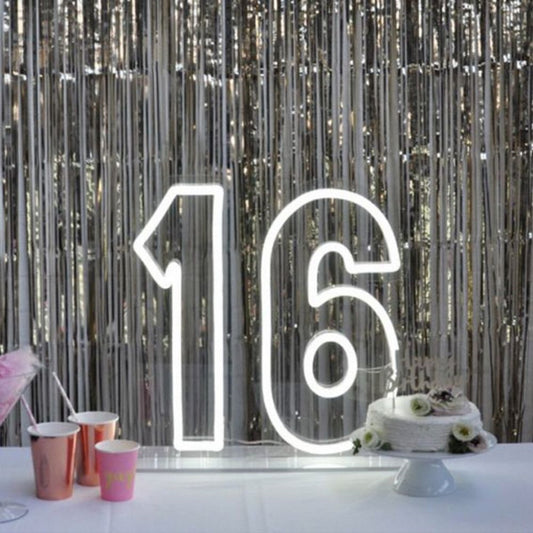 16st Birthday Led Sign Business Neon Sign