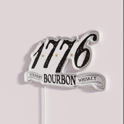 1776 Bourbon Logo Rgb Led Neon Sign - Shineneon