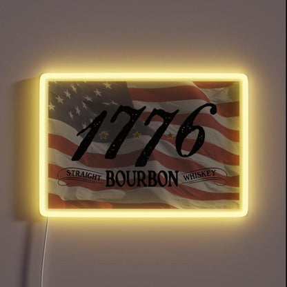 1776 Bourbon Rgb Led Neon Sign - Shineneon