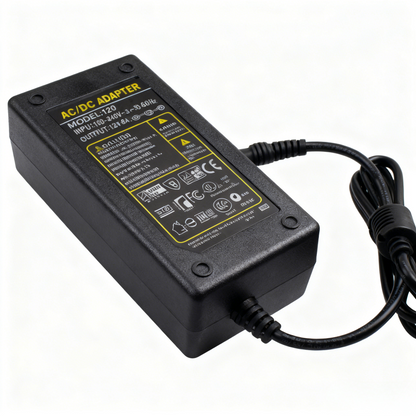 12V 3A Power Adapter for LED Neon Signs – AC/DC Wall Plug Power Supply