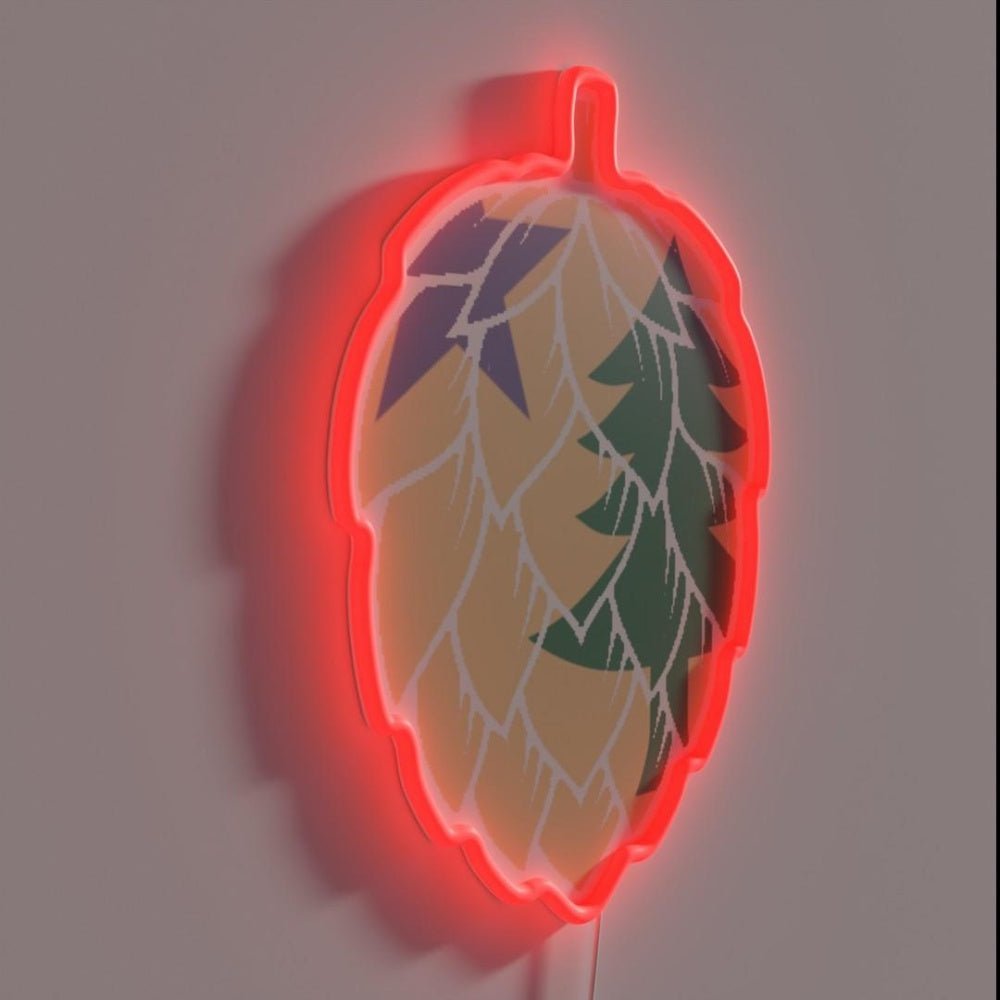 1901 Maine Flag For Hop Heads Rgb Led Neon Sign - Shineneon