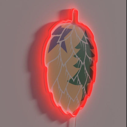 1901 Maine Flag For Hop Heads Rgb Led Neon Sign - Shineneon