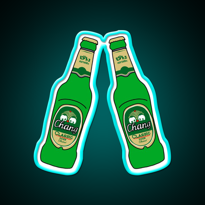 2 Changzzzzz Beer Bar Decor Led Neon Sign Rgb Color - Size and dimension reference