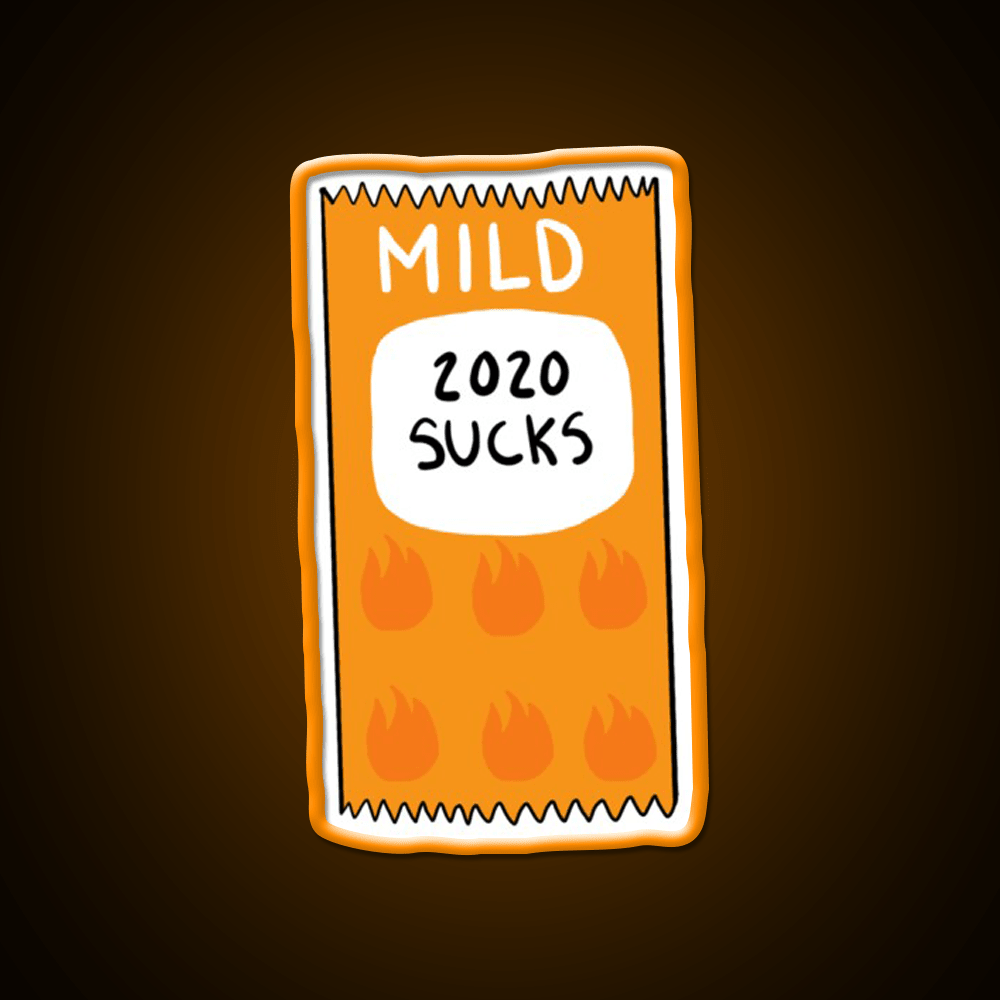 2020 Sucks Sauce Packet Fast Food Led Neon Sign For Burger Place Rgb Color - Shineneon