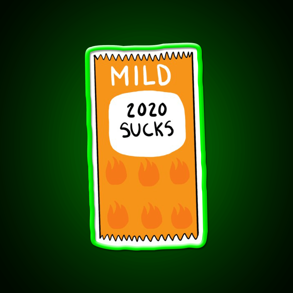 2020 Sucks Sauce Packet Fast Food Led Neon Sign For Burger Place Rgb Color - Shineneon