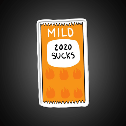 2020 Sucks Sauce Packet Fast Food Led Neon Sign For Burger Place Rgb Color - Shineneon