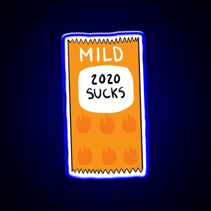 2020 Sucks Sauce Packet Fast Food Led Neon Sign For Burger Place Rgb Color - Shineneon