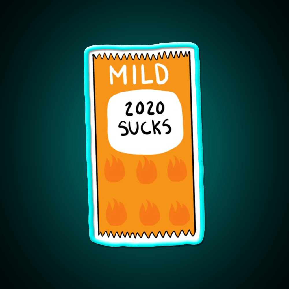 2020 Sucks Sauce Packet Fast Food Led Neon Sign For Burger Place Rgb Color - Shineneon