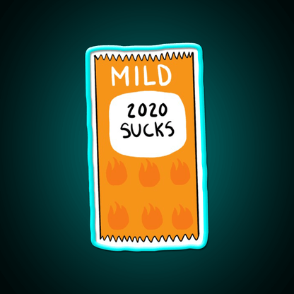 2020 Sucks Sauce Packet Fast Food Led Neon Sign For Burger Place Rgb Color - Shineneon