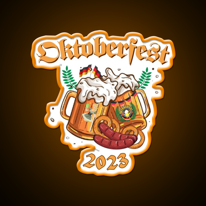 2023 Oktoberfest Beer Festival Gear Beer Bar Decor Led Neon Sign Rgb Color - LED neon sign view 6