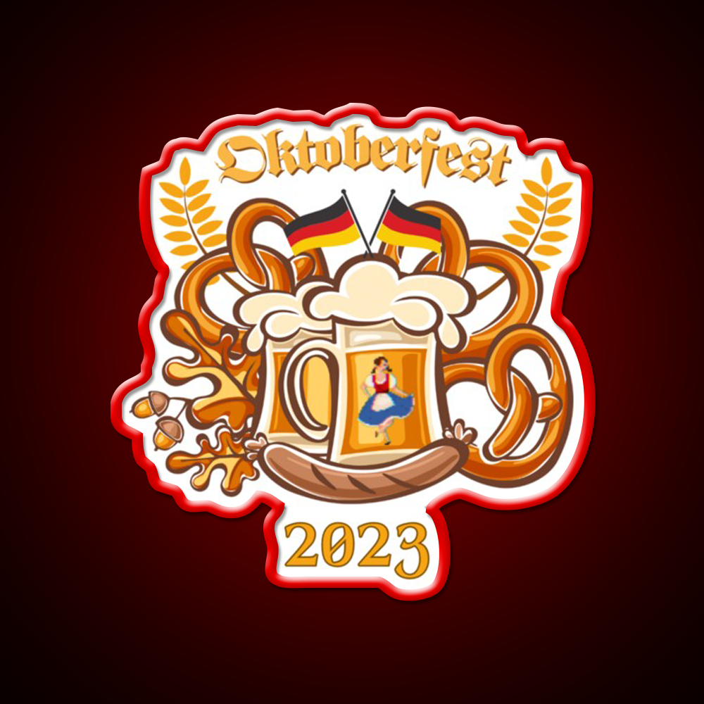 2023 Oktoberfest German Beer Festival Beer Bar Decor Led Neon Sign Rgb Color - LED neon sign view 10