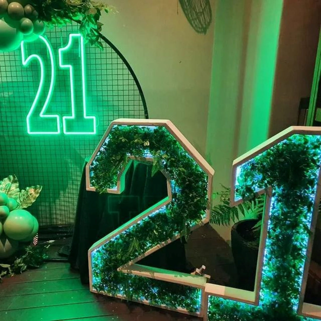 21st Birthday Party Led Sign Business Neon Sign