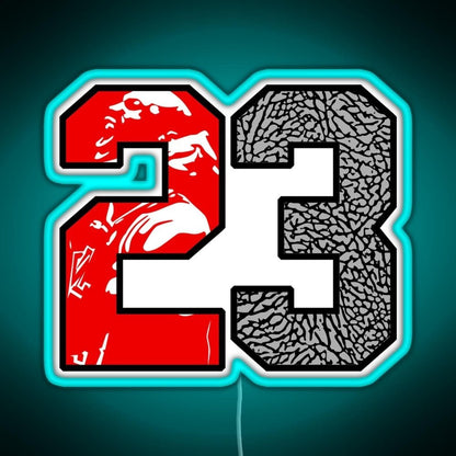 23 Cement Rgb Led Neon Sign Pop Wall Art - Shineneon